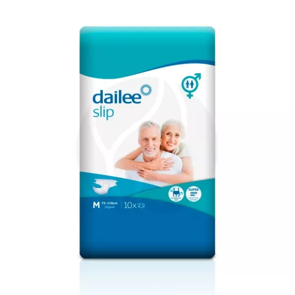 Изображение товара Подгузники для взрослых Dailee Slip Super, средний и тяжелый уровень, 10 шт.