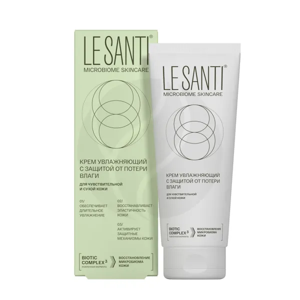 Изображение товара Увлажняющий крем с защитой от потери влаги LE SANTI 75 мл для всей семьи