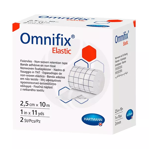 Изображение товара Hartmann Omnifix Elastic пластырь на неткан. осн., (2.5см*10м)