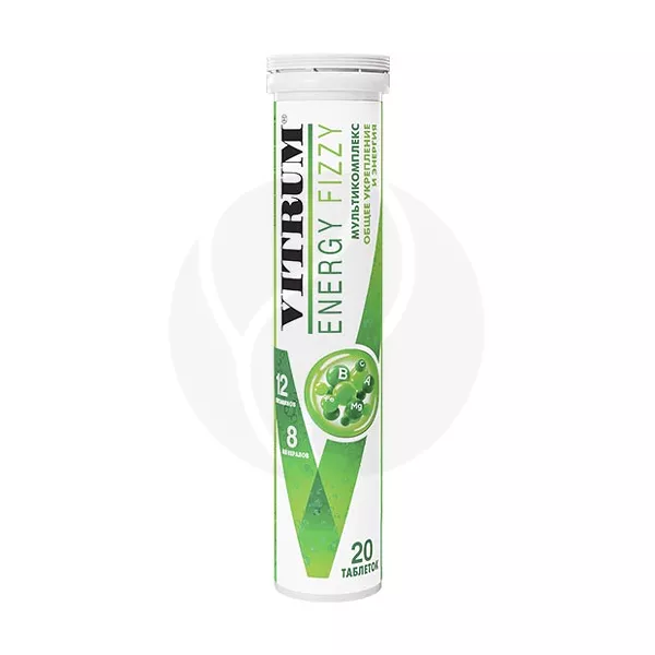 Изображение товара Таблетки Vitrum Энерджи Шипучие 20 шт - витамины и минералы для энергии Изображение товара Таблетки Vitrum Энерджи Шипучие 20 шт - витамины и минералы для энергии