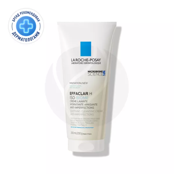 Изображение товара La Roche-Posay Effaclar H ISO-BIOME очищающий крем-гель 200мл