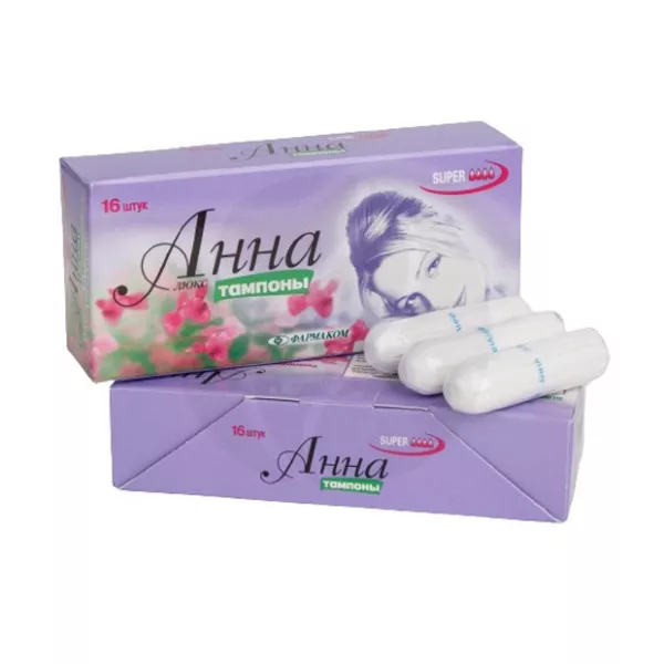Изображение товара Анна Люкс тампоны super №16 для женщин