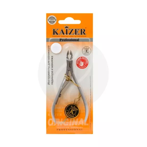 Изображение товара Кусачки маникюрные однопружинные Kaizer с алмазной заточкой