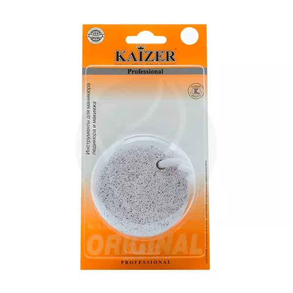Изображение товара Kaizer пемза для педикюра круглая, натуральный камень Изображение товара Kaizer пемза для педикюра круглая, натуральный камень