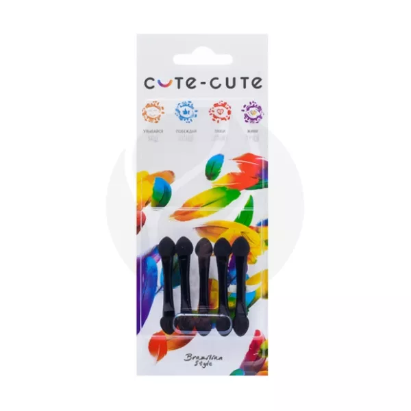Изображение товара Cute-Cute набор аппликаторов, 2-сторонние 60мм, 5шт