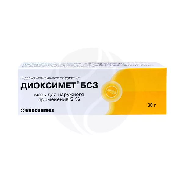 Изображение товара Диоксимет БСЗ мазь д/наружн. прим. 5%, 30г Изображение товара Диоксимет БСЗ мазь д/наружн. прим. 5%, 30г