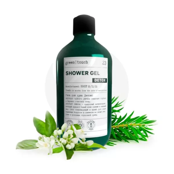 Green touch гель для душа детокс, 300мл