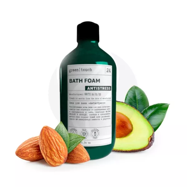 Green touch Антистресс пена для ванн, 300мл