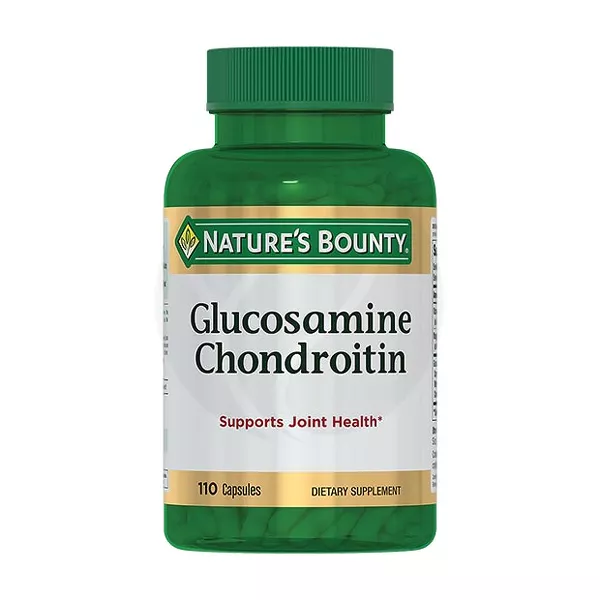 Изображение товара Глюкозамин-Хондроитин капсулы Nature's Bounty 110 шт для поддержки суставов Изображение товара Глюкозамин-Хондроитин капсулы Nature's Bounty 110 шт для поддержки суставов
