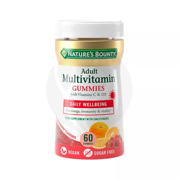 Nature's Bounty Мультивитамины для взрослых пастилки жевательные-гаммис, №60