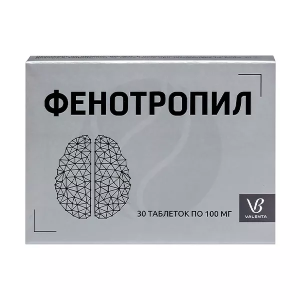 Изображение товара Фенотропил таблетки 100мг, №30 Изображение товара Фенотропил таблетки 100мг, №30