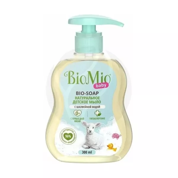 Изображение товара Baby BioMio детское жидкое мыло (с рождения), 300мл