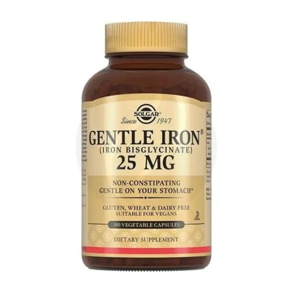 Изображение товара Solgar Джентл Айрон 25мг капсулы для женщин 180 шт