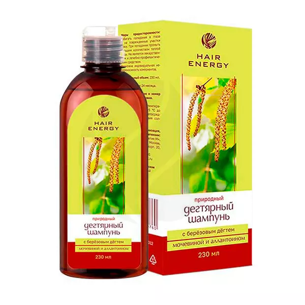 Изображение товара Hair Energy Дегтярный шампунь с берёзовым дёгтем, 230мл Изображение товара Hair Energy Дегтярный шампунь с берёзовым дёгтем, 230мл