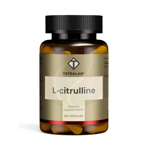 Tetralab L-цитруллин капсулы 315мг, №60