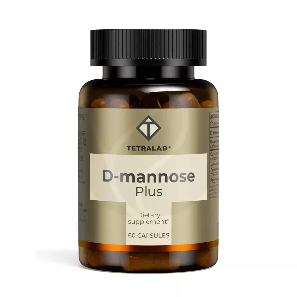 Изображение товара Тетраллаб Д-манноза Плюс капсулы 60 шт поддержка мочевыводящей системы и ЖКТ