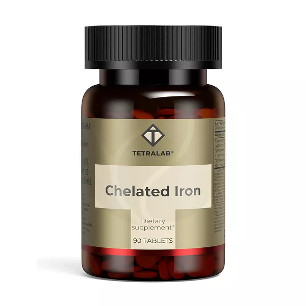 Изображение товара Тетралаб Доступное железо таблетки 20мг №90 для восполнения дефицита железа Изображение товара Тетралаб Доступное железо таблетки 20мг №90 для восполнения дефицита железа