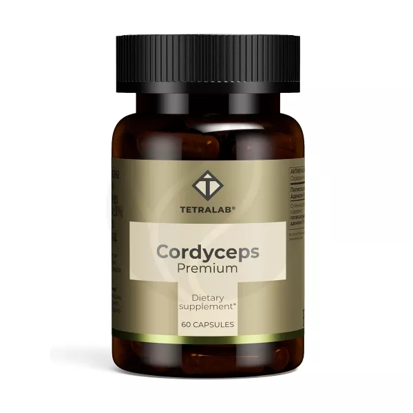 Tetralab Кордицепс Премиум капсулы, №60
