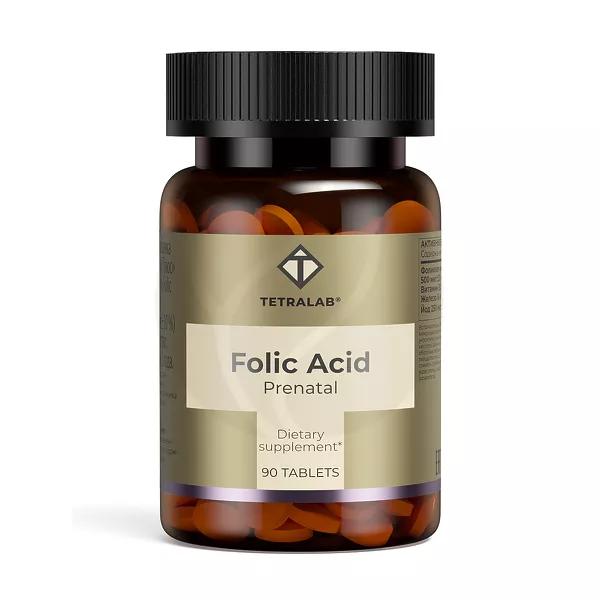 Изображение товара Витамины для женщин Пренатал фолиевая Плюс Таблетки 90 шт