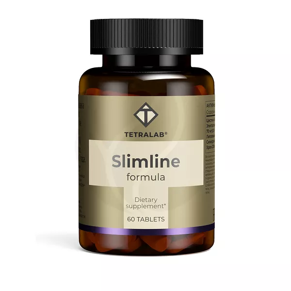 Изображение товара Тетралэб Слимлайн формула таблетки №60 для похудения и энергии