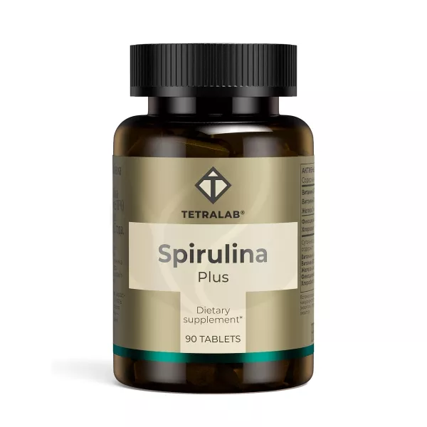 Изображение товара Tetralab Спирулина Плюс таблетки, №90