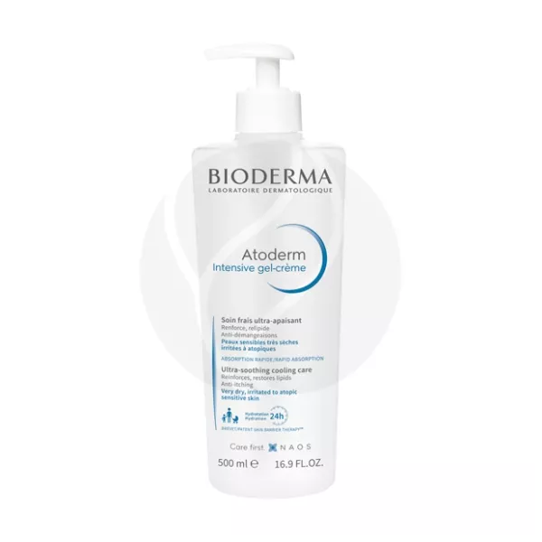 Изображение товара Bioderma Atoderm Intensive гель-крем 500 мл для очень сухой кожи, с укрепляющей защитой