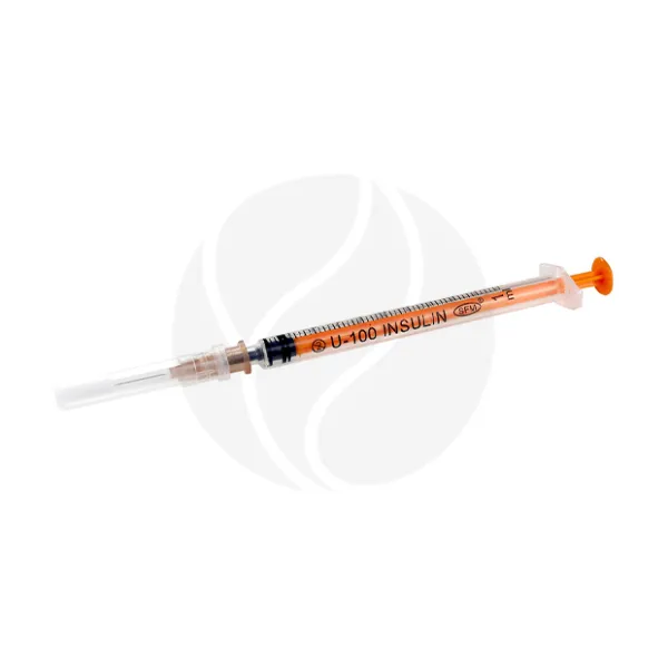 SFM шприц 3х компонентный одноразовый инсулиновый U-100 26Gx1/2 (0,45*12мм), 1мл