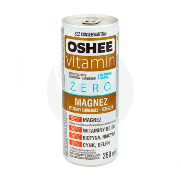 Oshee Zero напиток газированный со вкусом ягод акаи без сахара, 250мл