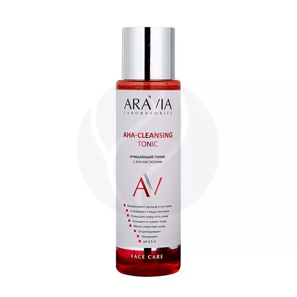 Изображение товара Aravia Laboratories тоник очищающий с АНА-кислотами, 250мл Изображение товара Aravia Laboratories тоник очищающий с АНА-кислотами, 250мл