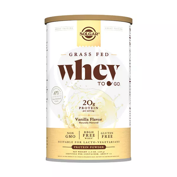 Изображение товара Solgar Белковая сыворотка Вэй Ту Гоу порошок со вкусом ванили 338г