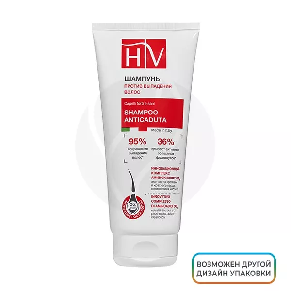 Изображение товара Hair Vital шампунь против выпадения волос 200 мл с экстрактом красного перца италия