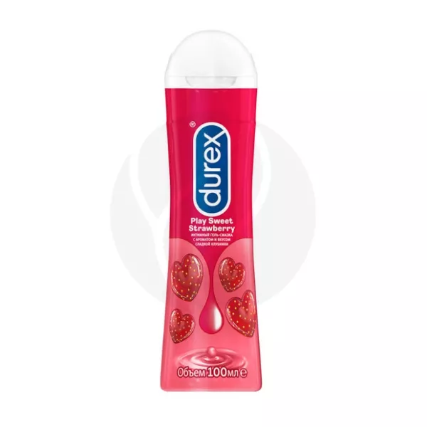 Изображение товара Durex Play sweet strawberry интимная гель-смазка с ароматом и вкусом клубники, 100мл