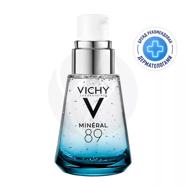 Изображение товара Vichy Mineral 89 Увлажняющая гиалуроновая гель-сыворотка для кожи лица, 30мл Изображение товара Vichy Mineral 89 Увлажняющая гиалуроновая гель-сыворотка для кожи лица, 30мл
