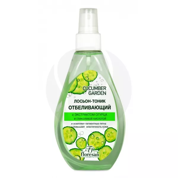 Изображение товара Floresan Cucumber garden лосьон-тоник отбеливающий, 170мл