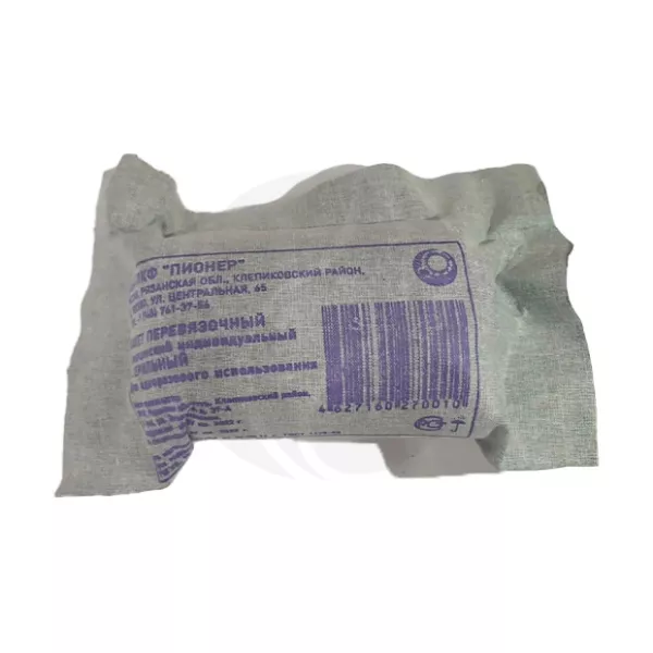 Изображение товара Пакет перевязочный медицинский индивидуальный стерильный Россия