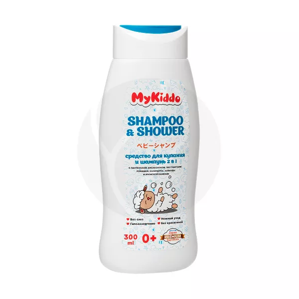 Изображение товара MyKiddo средство для купания 2в1 (0+), 300мл