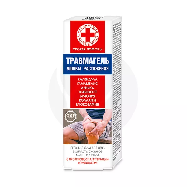 Изображение товара Гель-бальзам Травмагель для быстрого заживления ушибов и растяжений 100 мл Изображение товара Гель-бальзам Травмагель для быстрого заживления ушибов и растяжений 100 мл