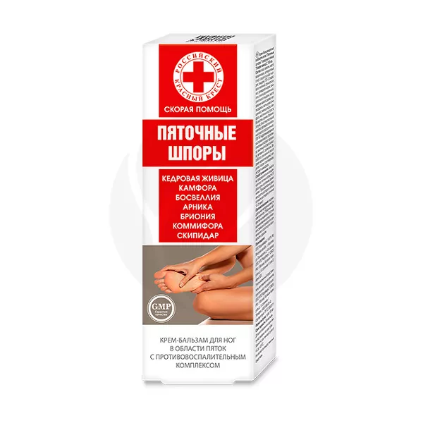 Изображение товара Скорая помощь пяточные шпоры крем-бальзам для пяток, 100мл Изображение товара Скорая помощь пяточные шпоры крем-бальзам для пяток, 100мл