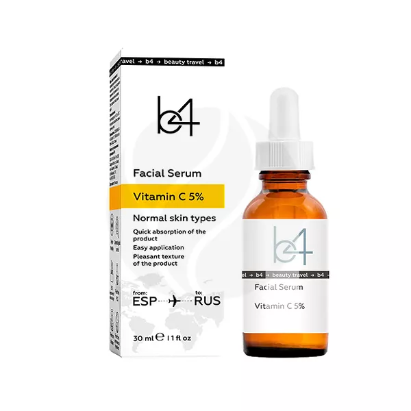 Изображение товара b4 Monoserums Моносыворотка для лица с витамином С для нормальной кожи, 30мл Изображение товара b4 Monoserums Моносыворотка для лица с витамином С для нормальной кожи, 30мл