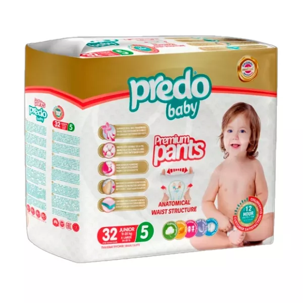 Изображение товара Predo Baby подгузники-трусики 5 X LARGE (11-25 кг), №32, Турция