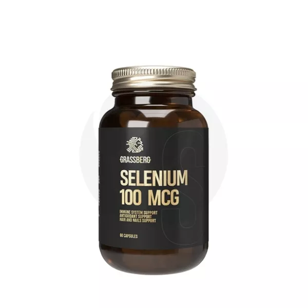 Изображение товара Grassberg Селен капсулы 100мкг, №60