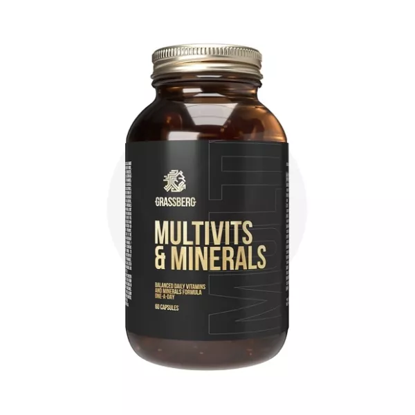 Grassberg Мультивитамины и минералы капсулы, №60