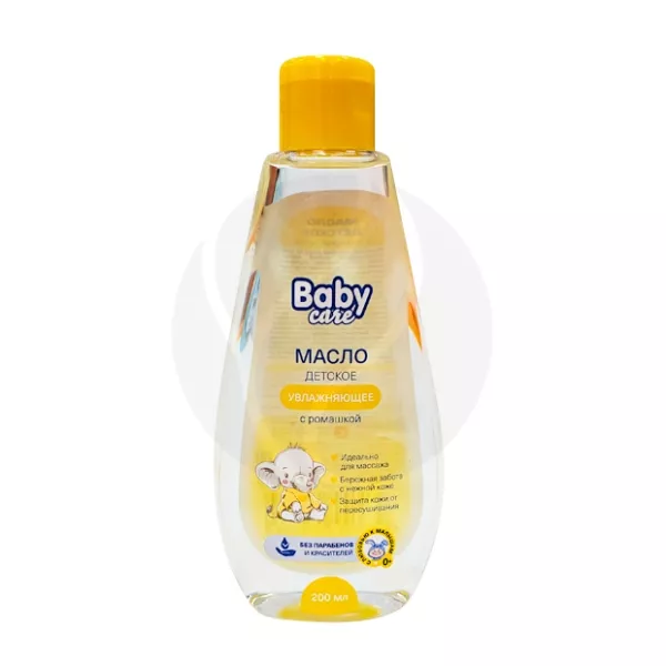Изображение товара Baby Care масло детское увлажняющее с ромашкой (0+мес), 200мл