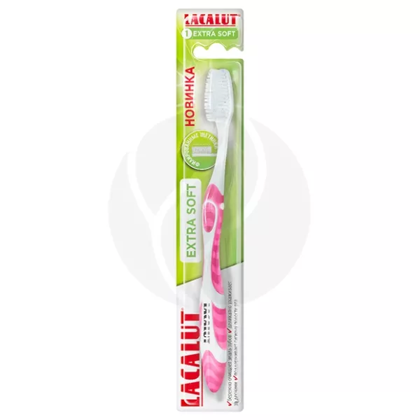 Lacalut Extra Soft зубная щетка с экстрамягкой щетиной, цвет в ассортименте