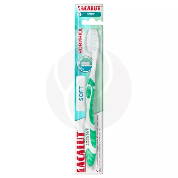 Lacalut Soft зубная щетка c мягкой щетиной, цвет в ассортименте