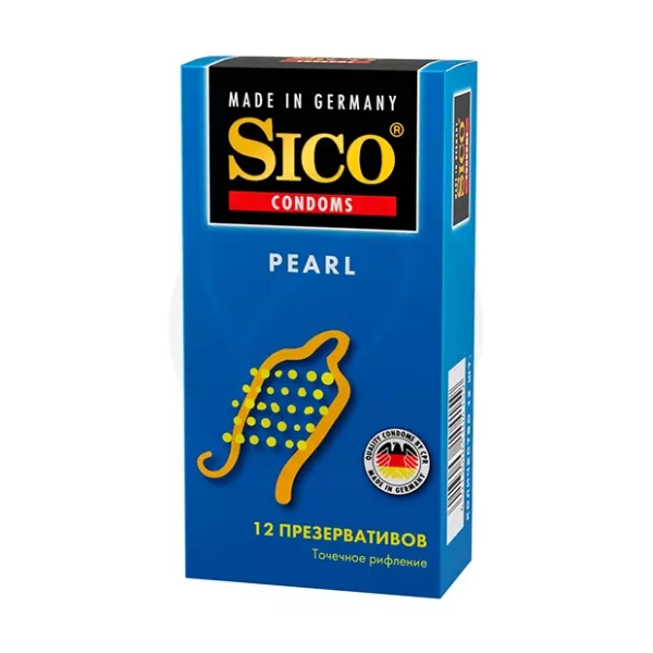 Изображение товара Sico Pearl презервативы точечное рифление, 12шт Изображение товара Sico Pearl презервативы точечное рифление, 12шт