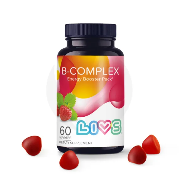 Изображение товара Жевательные витамины Livs Витамины В+С со вкусом фруктов и ягод, №60