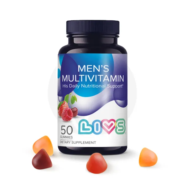 Изображение товара Мультивитамины для мужчин Livs, жевательные пастилки, 50 шт