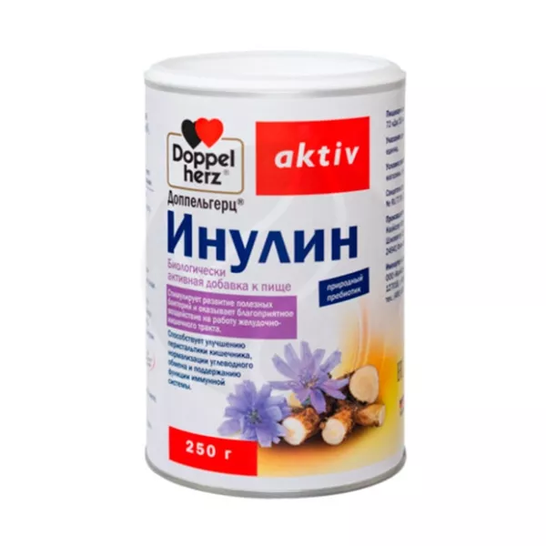 Доппельгерц Актив Инулин порошок д/приема внутрь, 250г