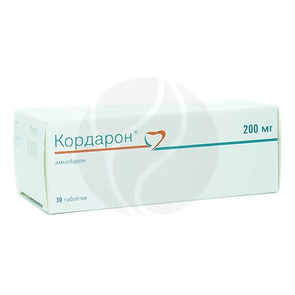Кордарон таблетки 200мг, №30 Санофи Опелла Хелскеа